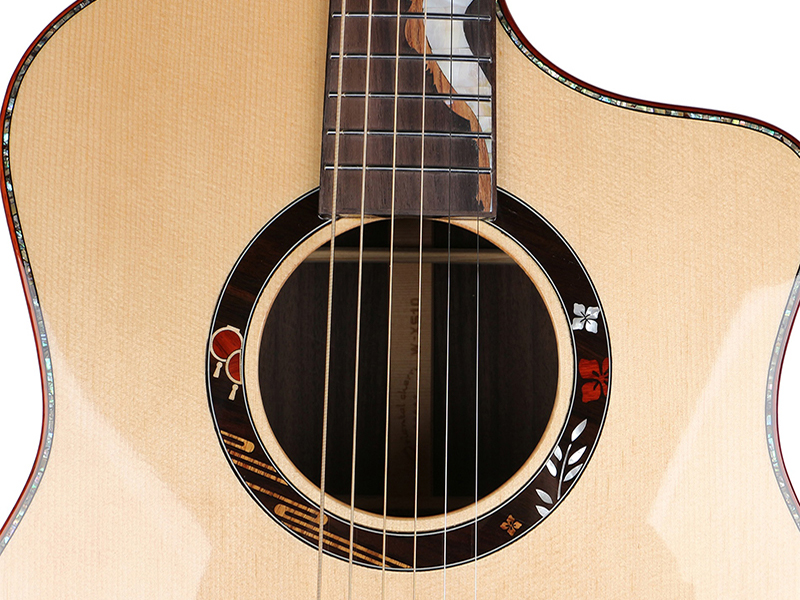 Solid Top Classical Acoustic Guitar Deviser guitar