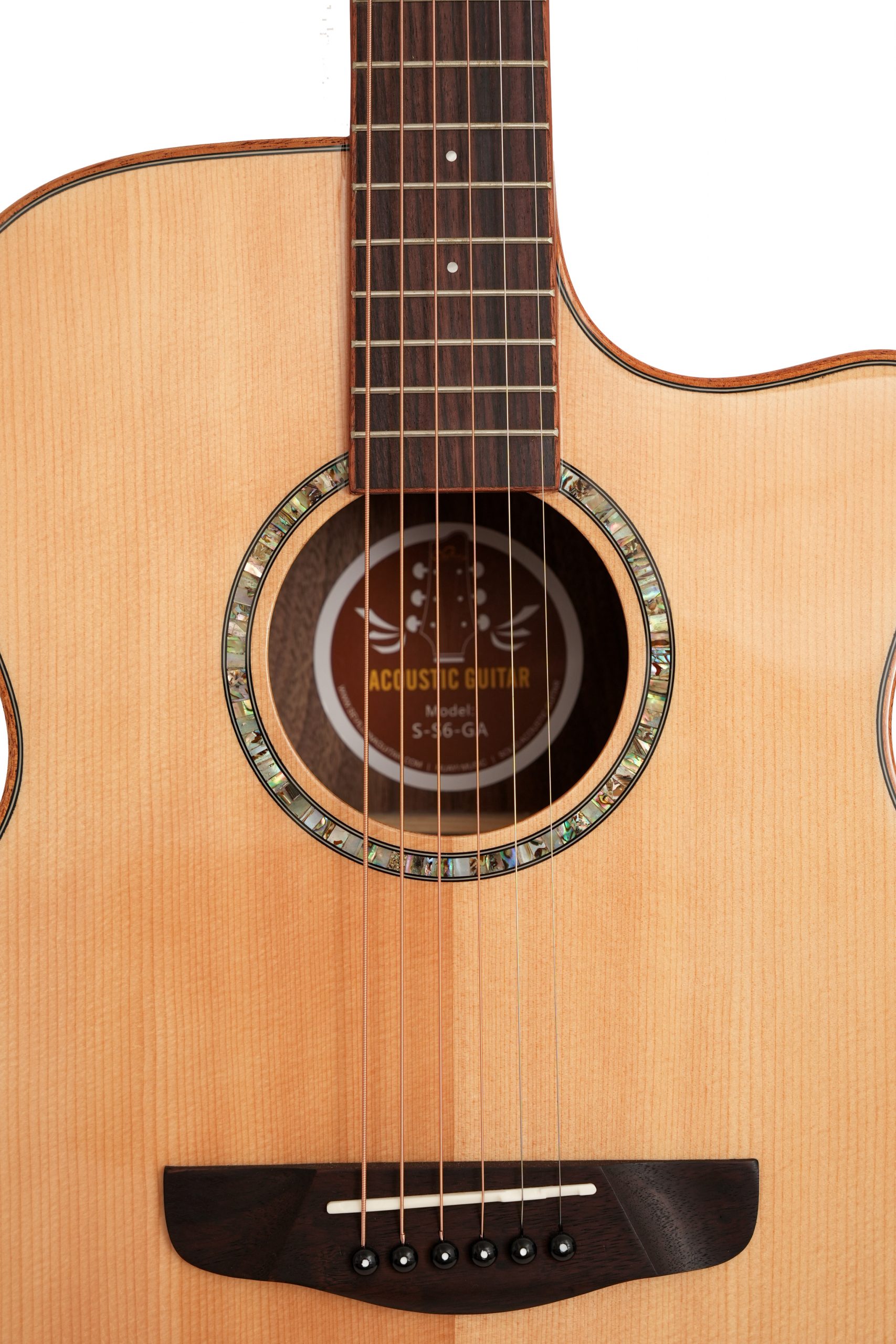 Acoustic Guitar-Factory Wholesale S-S6-GA-8